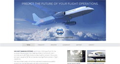 Desktop Screenshot of inflightwarningsystems.com